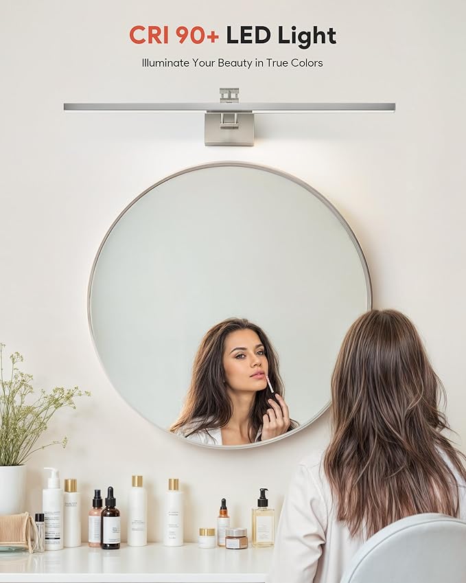 VONLUCE 36" LED Bathroom Vanity Light, 3CCT Modern LED Vanity Lights - Image 5
