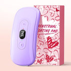 Portable Heating Pad Period Cramps: 2 Timer 6 Heat Levels 6 Vibration Modes by Hirane