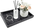 Pure Natural Marble Tray for Bathroom, Sink. Cosmetics, toiletries, etc. can be by Unknown