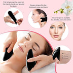 Treela 5 Pcs Gua Sha Facial Tools Set and 1 Pcs Body Gua Sha Massage Tool - Image 5