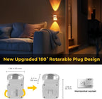 L LOHAS LED Night Light, Color Changing Night Lights Plug into Wall, Rotating - Image 7