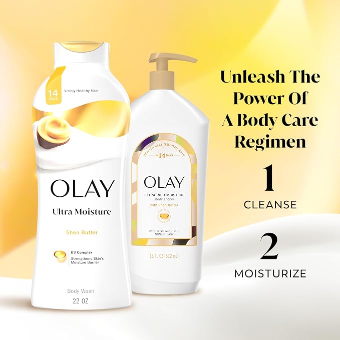 Olay Body Wash for Women, Ultra Moisture, 24hr Moisturizing, Hydrating & - Image 8