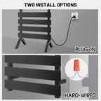 Poloma Freestanding Heated Towel Racks - Image 6