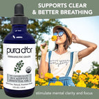 PURA D'OR Organic Eucalyptus Essential Oil 100% Pure & Natural Therapeutic Grade - Image 2