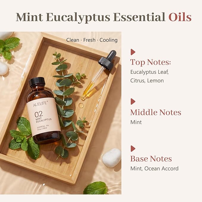 Mint & Eucalyptus Essential Oils - Image 2