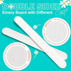 Professional Nail Files Double Sided Emery Board 80/100 Grit - Image 4
