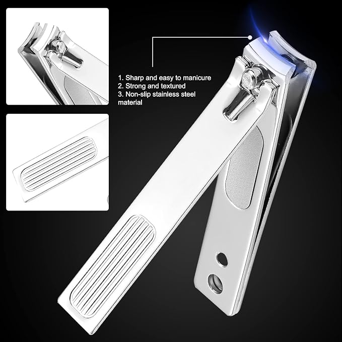 FAMILIFE Manicure Set, Professional Nail Kit Nail Clipper Set, - Image 6