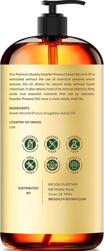 Brooklyn Botany Sweet Almond Oil | - Image 3