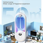 Air Freshener Automatic Spray Bathroom, Wall Mounted Essential Oil Diffuser - Image 2