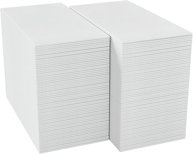 200PACK Disposable Hand Towels for Bathroom, Soft and Absorbent Paper Guest by JOLLYPARTY