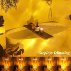 Aurora Ocean Wave Lights Projector, 16 Colors 4 Modes Cube Color Changing Light - Image 4