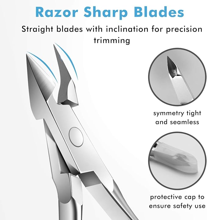 6 Packs Cuticle Trimmer with Pusher - Image 3