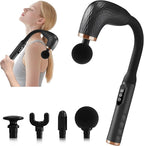 UFFAE Massage Gun with Upgraded Extension Handle, Back Massager by UFFAE