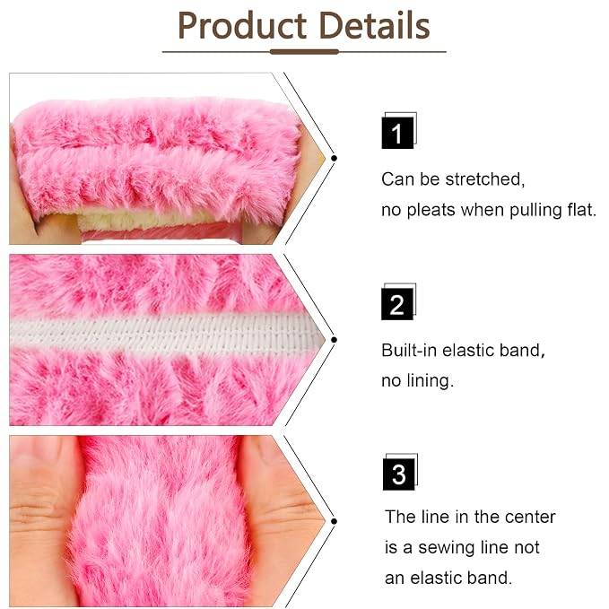 VELSCRUN Spa Headband, Makeup Face Wash Skincare Headbands, Stuff - Image 8