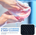 Manmihealth Silicone Back Scrubber & Soft Bath Glove, Silicone Scalp Massager - Image 5