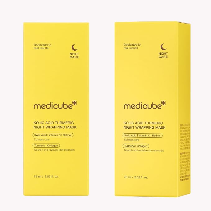 medicube Wrapping Mask Kojic Acid, Vitamin C Overnight Peel Off Facial Mask | - Image 9