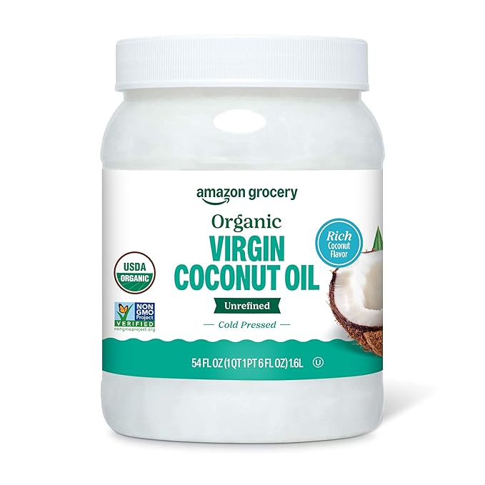 Amazon Grocery, Organic Virgin Coconut Oil, 54 Fl Oz by AmazonGrocery