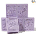 BELA Lavender Soap Bars 3.3 OZ Pack of 6, French Triple Milled Bar Soap by BELAPURENATURALSOAPSANDODORELIMINATINGHOMEFRAGRANCES