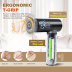 Premium Electric Foot Callus Remover, Ergonomic T-Grip 2600mAh Rechargeable 3 - Image 3