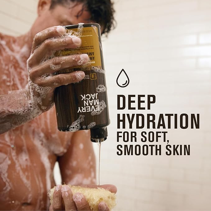 Every Man Jack Eucalyptus Mint Hydrating Mens Body Wash - Image 3