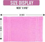 24 Pack Pink Hand Towels 100% Cotton Spa Towel – 16x27 inches Highly Absorbable - Image 6