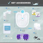 Ionic Foot Bath Detox Machine, Portable Pedicure Spa Bath Massager, Feet - Image 3