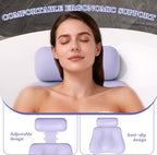 Silicone Bath Pillow, Upgraded Bath Pillows - Image 5