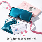 LitBear Silk Sleep Mask for Side Sleeper, Eye Mask Sleeping for Women Men 100% - Image 7