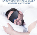 FlyCoco 99% Fully Block Out Light Eye Sleep Mask, 3D Deep Contoured Eyes Cover - Image 7
