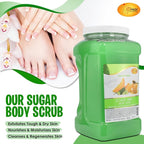 SPA REDI - Sugar Body Scrub, Cucumber Melon, 128 Oz, Exfoliating, Moisturizing - Image 7
