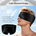 Silk Sleep Mask – 100% Mulberry Silk Eye Mask - Image 4