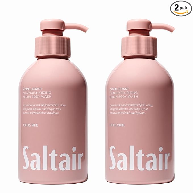 Saltair Body Wash 2-Pack – Moisturizing Body Wash by Saltair