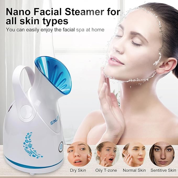 KINLITO Facial Steamer Ionic Face Steamer - Image 2