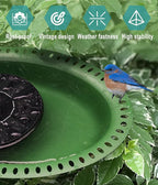 Garbuildman Extra-Large Freestanding Birdbath Bowl, Detachable Decoration Spa - Image 7