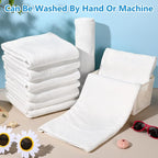 SmoothNovelty 16 Pack Microfiber Bath Towels Bulk 27'' x 60'' Oversized Beach - Image 4