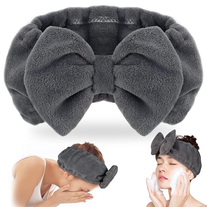 Shintop Makeup Headband Soft Carol Fleece Spa Headband by Shintop