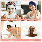 hexiaoxiao 6 Pack Microfiber Spa Headband Elastic Skin-Friendly No Slip Hairband - Image 6