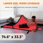 LITDUCK Body Red Light Therapy Mat, Eligible Red Light Therapy Blanket - Image 5