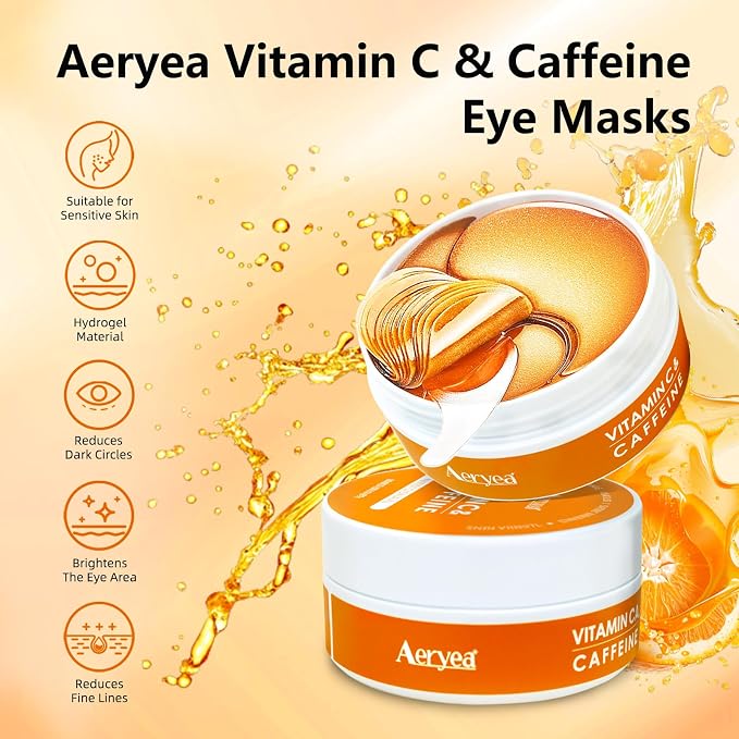 Under Eye Patches with Vitamin C & Caffeine 30 Pairs - Image 2