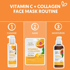 By Nature Vitamin C + Collagen Sheet Face Mask - Image 8