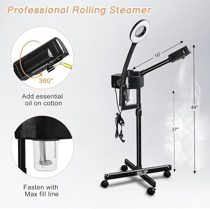 Winado 2 in 1 Professional Facial Steamer - Image 2