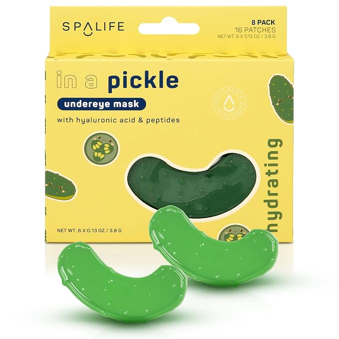 SpaLife In a Pickle Hydrogel Under Eye Patches - Image 9