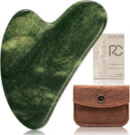 Rena Chris Gua Sha Facial Tools, Natural Jade Stone Guasha Tool by RenaChris
