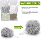 8 Small Mesh Pouf Bath Sponge - Image 4