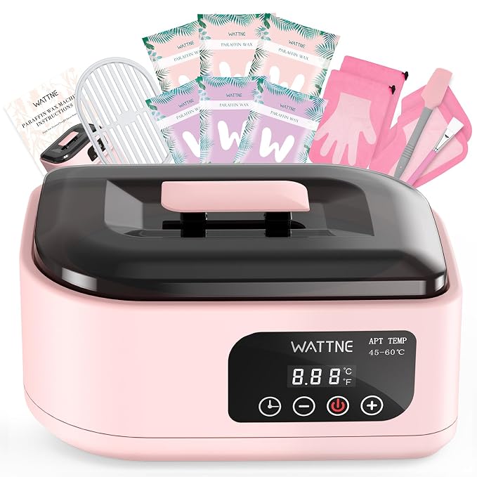 Wattne Paraffin Wax Machine for Hands & Feet – Paraffin Wax Warmer Moisturizing by Wattne