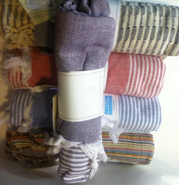 Simten's Organic Cotton Multi Purpose USE PESTEMAL: Beach, Towel Even as Table - Image 7