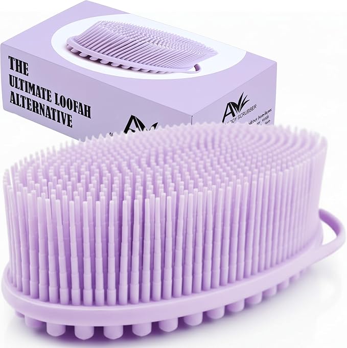 Avilana Premium Silicone Body Scrubber by Avilana