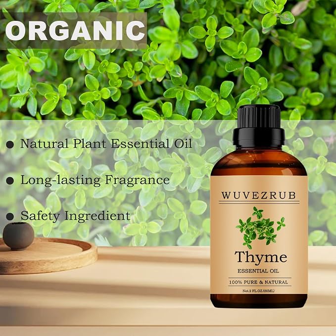 Thyme Essential Oil - 60ML Pure and Natural - Image 4