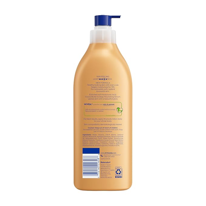 NIVEA Cocoa Butter Body Lotion for Dry Skin - Image 11