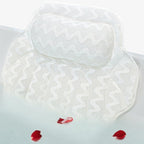 Super Thick Bath Pillow, Soft and Comfortable Bath Pillow, 4D mesh Fabric and 6 by Unknown